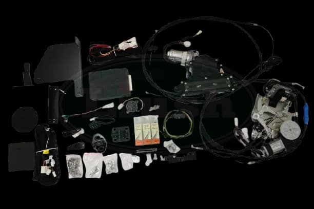 Vendita calda Nuovo portiera centrale elettrica per auto per Fiat Ducato Jumper Boxer Porta scorrevole per auto con telecomando per Ram Proma