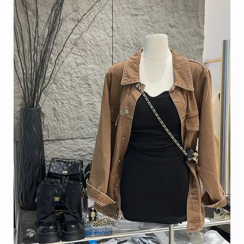 Completo Casual da Lavoro Primavera Estate 2026 Nuovo Design Abito a Sirena e Giacca Due Pezzi per Donne 18-25 Anni