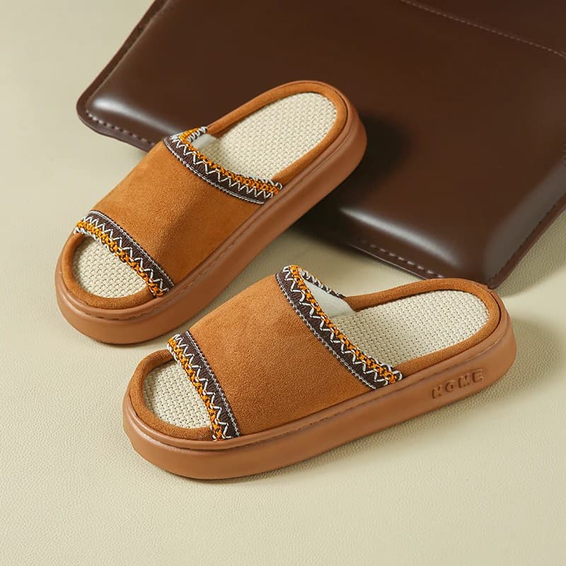 Women's Casual Slippers Home Spring Summer Designer Luxury Women's Shoes Fashion Flat Footwear Interior Elegant Slides With Platform