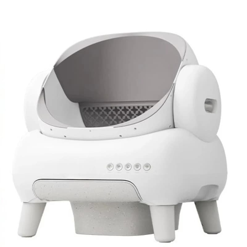 Lettiera per gatti automatica intelligente aperta, pulizia elettrica sovradimensionata