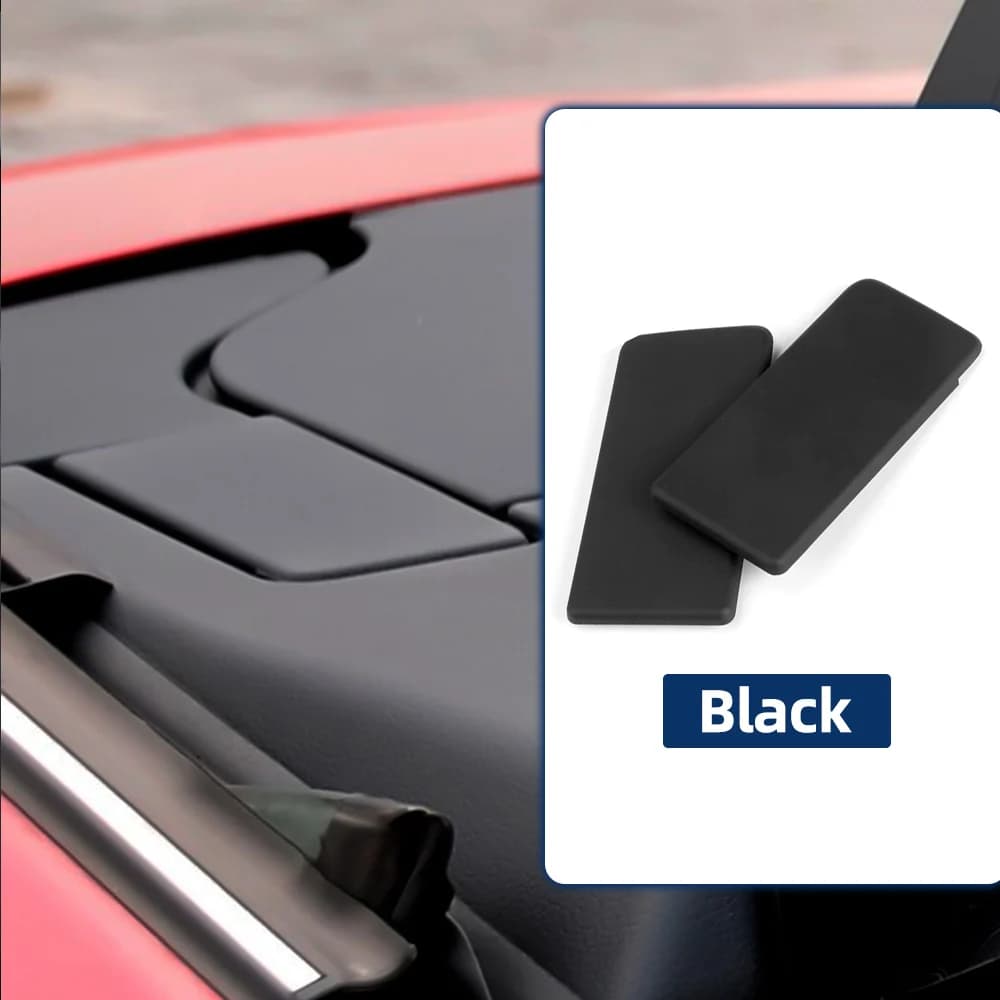 Copertura Nera per Piattaforma Posteriore Convertibile per Mercedes Benz Classe SLK W172 1726903800, Ricambio Coperchio Cerniera Piattaforma Posteriore