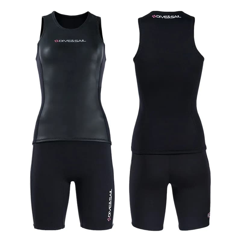 Gilet in Neoprene e Pelle da 2mm per Uomo e Donna, Costume da Bagno Invernale Slim per Surf