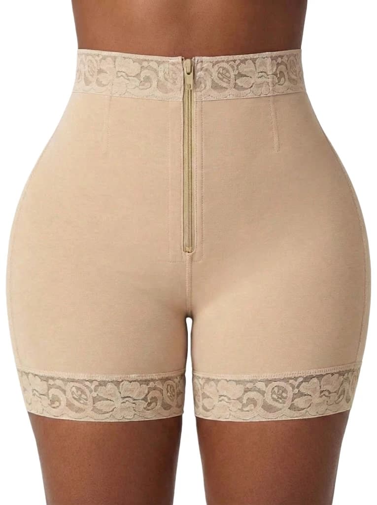 Pantaloncini Modellanti a Vita Alta Effetto Push-Up, Contenitivi e Modellanti per il Corpo, Intimo Donna