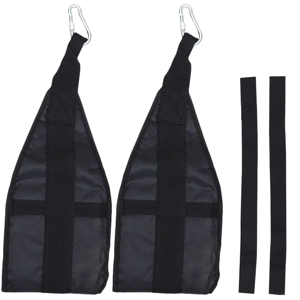 Set of 1 Abdominal Strap to Hang at the Traction Bar, Professional Belt for Abdominal Exercises, Suction Resistant and Strap, Thick Strap