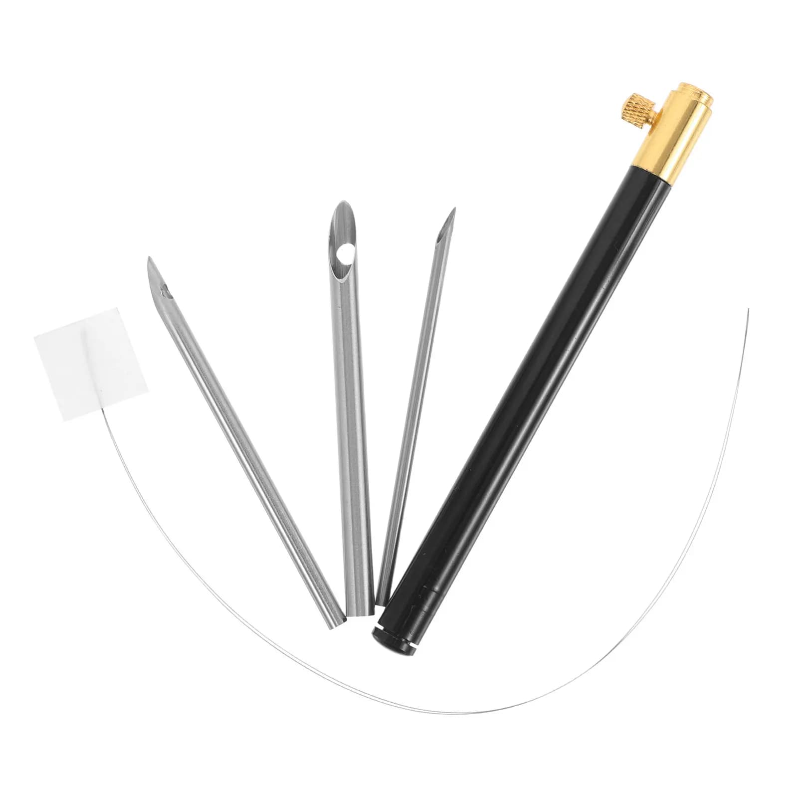 Set di 1 Strumento per Ricamo Punch Needle Multifunzione, Fornitura Fai-da-te, Punta Affilata, Penna Portatile Adatta per Cucito, Applicazioni e Ricami