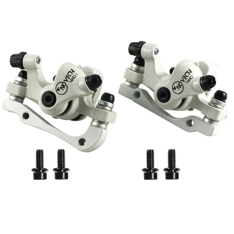 Freno a Disco Meccanico per Bicicletta Mountain Bike, Pinza Freno con Rotore da 160mm in Lega, Componente da 51/75mm