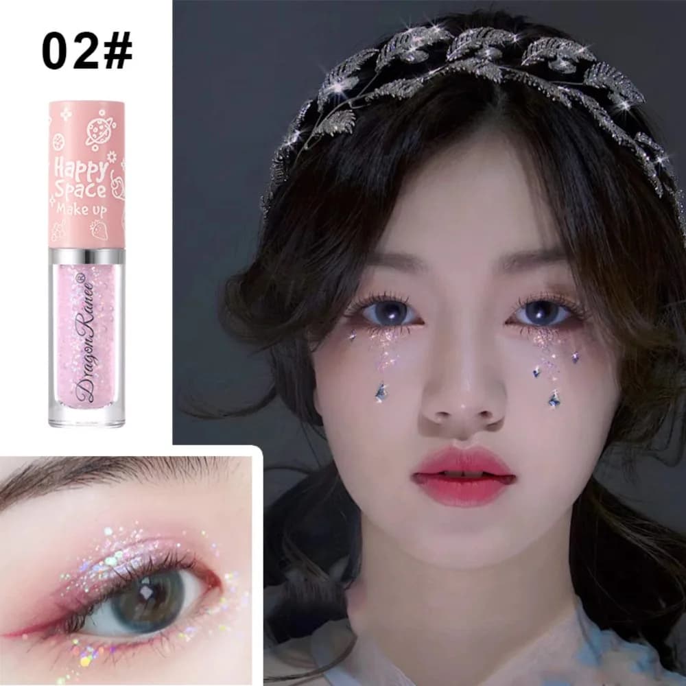 New Pearly Shimmer Liquid Glitter Lasting Shiny Metallic Diamond Eyeshadow Waterproof Eyeliner Pen Makeup