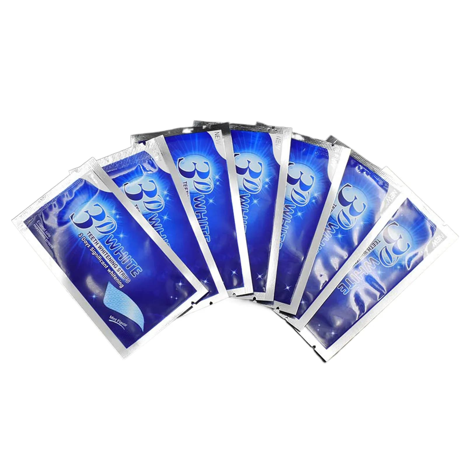 1 Dental White Teeth Whitening Stickers Teeth Whitening Strips Oral Hygiene Tool 2