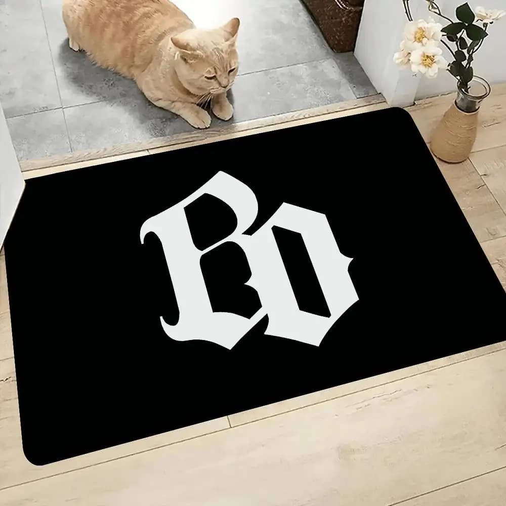 G-Germany B-Bohse O-Onkelz Bathroom Mat Zerbino for the house in Nordic style Bathroom Mats- WC welcome pack for bedroom