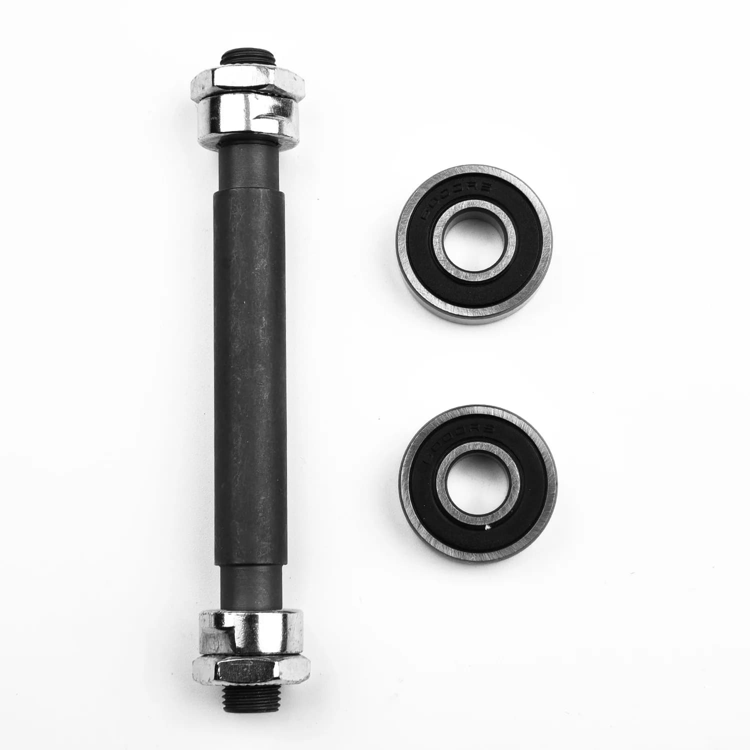 Mozzo ruota bici MTB asse anteriore e posteriore con cuscinetti 108/145mm assali albero mandrino cavo bicicletta in acciaio accessori ciclismo