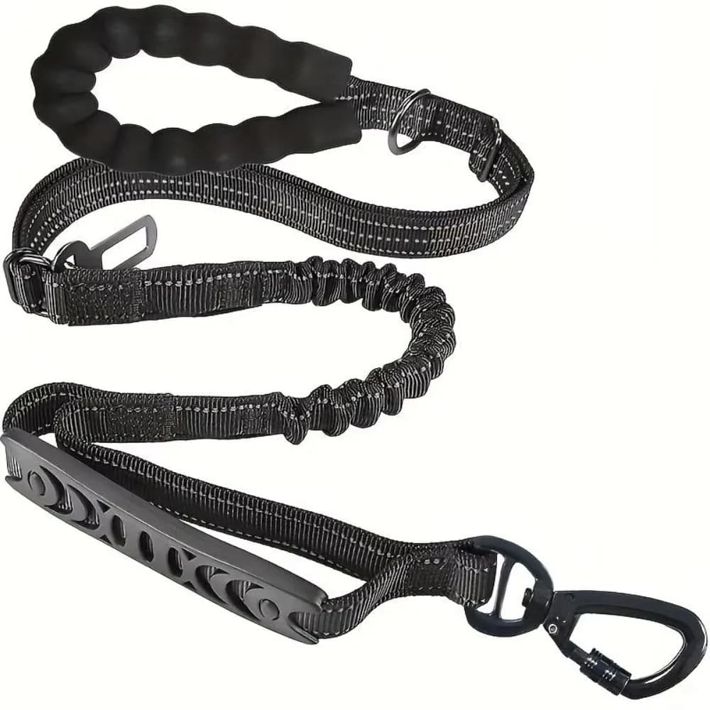 Guinzaglio per Cani Riflettente Antiurto, Corda Elastica Anti-esplosione per Passeggiate, Resistente all'Usura