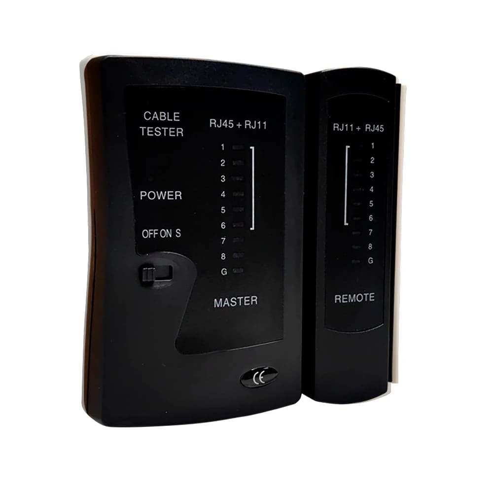 Shielded UTP Network Cable Tester, Complete Telephonic Line Connectivity Control Tool