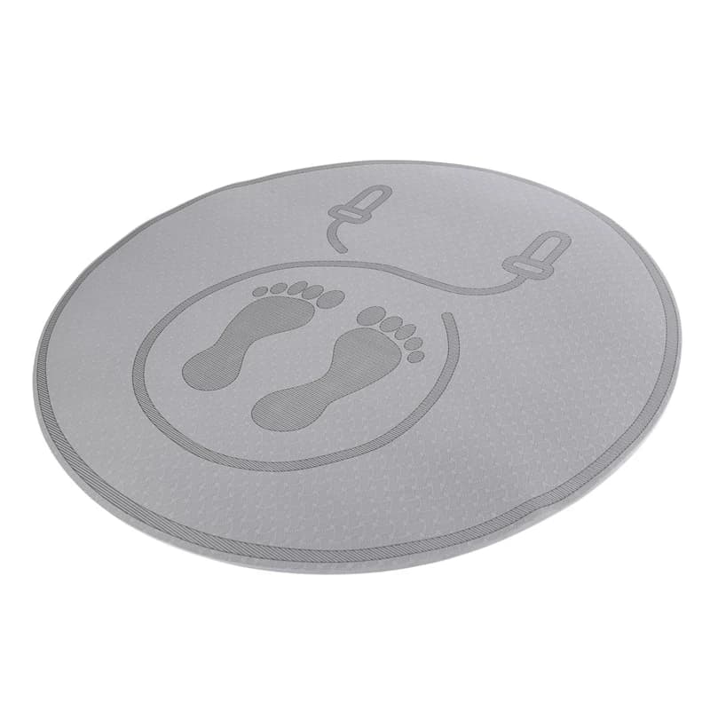 Tappetino per corda per saltare Assorbimento degli urti e isolamento acustico Tappetino muto per uso domestico Tappetino per yoga sportivo fitness per interni ed esterni