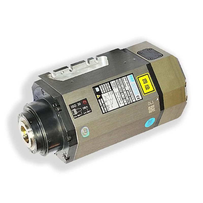GDL65-ISO30 Raffreddamento ad acqua con controllo numerico ad alte prestazioni a 5 assi 9KW 18000 giri/min Cuscinetto motore centrale fresatrice