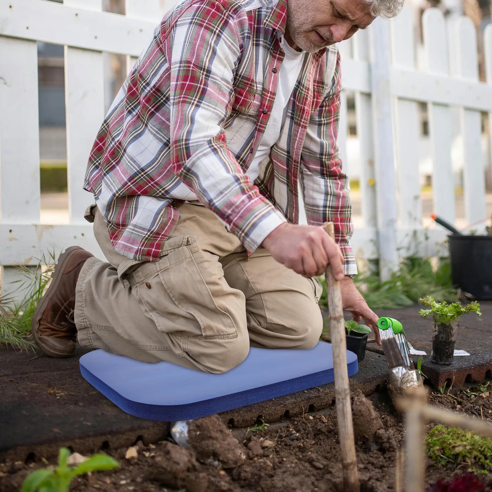 Padded Carpet for Gardening, Waterproof and Comfortable, Ideal for Long working hours in Garden, Yoga and Relaxing on Earth