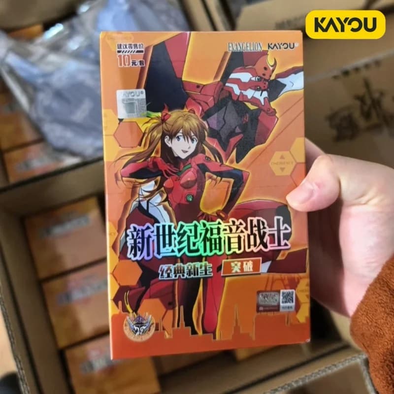 Kayou Neon Genesis Evangelion EVA Cards Wave 2 Merchandise Ufficiale Anime Nuova Edizione Breakthrough Asuka Langley Rei Ayanami