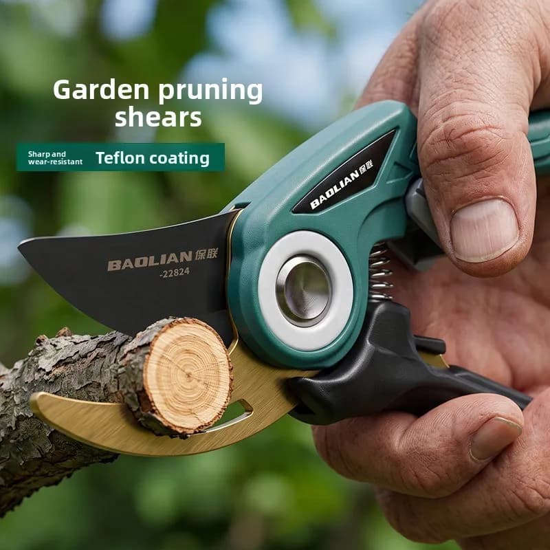 Industrial Grade Garden Pruning Shears SK5 Steel Fruit Tree Cutter Labor Saving Hand Pruner for Orchard Landscaping