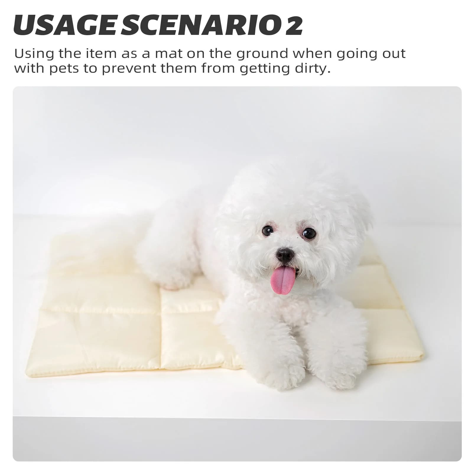 Flannel Pet Dog Bed Dog Sleeping Bed Mat Breathable Warm Pet Beds Cushion For Small Dogs Cat Pets Accessories for pet bag
