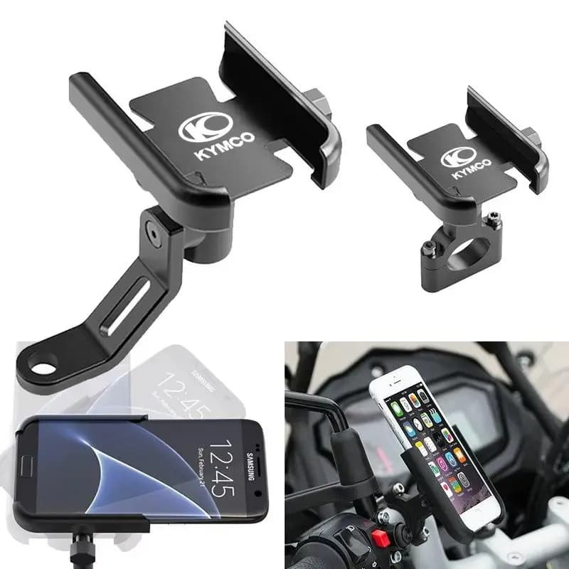Per KYMCO DOWNTOWN NIKITA GDINK KXCT PeoPle S Racing S G150 Moto Girevole Supporto Del Telefono Mobile Staffa GPS Esterna