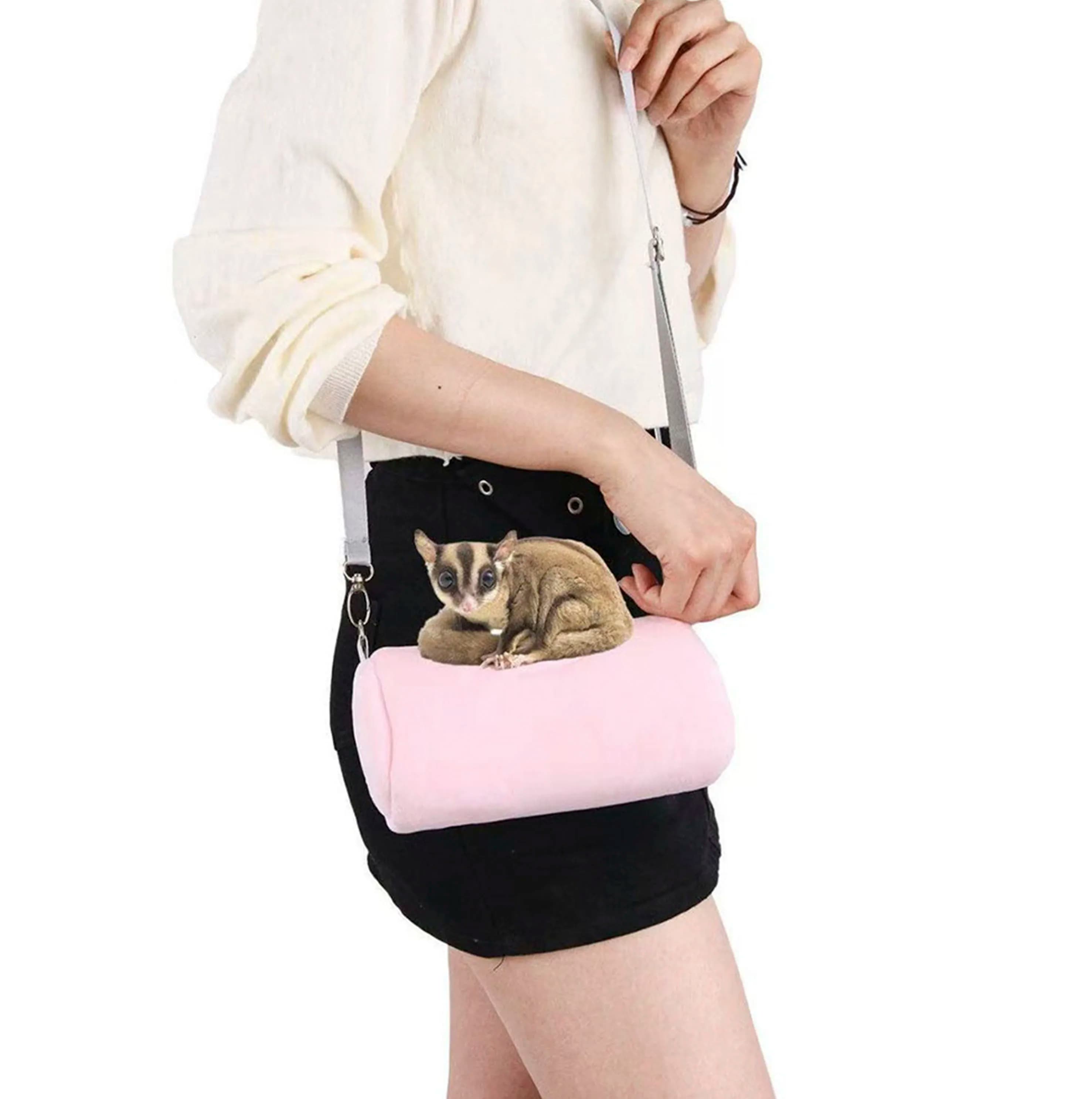 Borsa Trasportino per Piccoli Animali Domestici per Criceti, Criceti Dorati e Pappagalli Volanti per Uso Esterno
