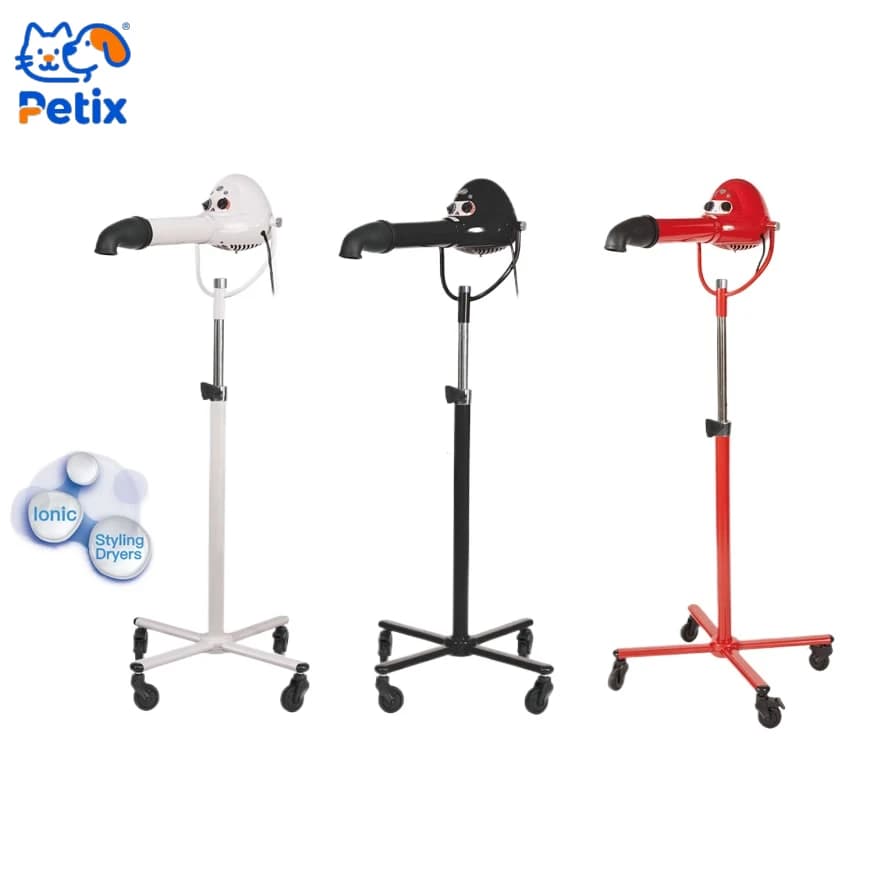 Asciugatore Ionico per Animali Domestici -906, Asciugatore per Toelettatura Cani, Asciugacapelli per Animali