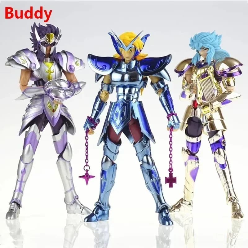 CS Model Saint Seiya Myth Cloth EX Cepheus Albiore Crateris Suikyo Lyra Orphee Silver Knights of The Zodiac Action Figure