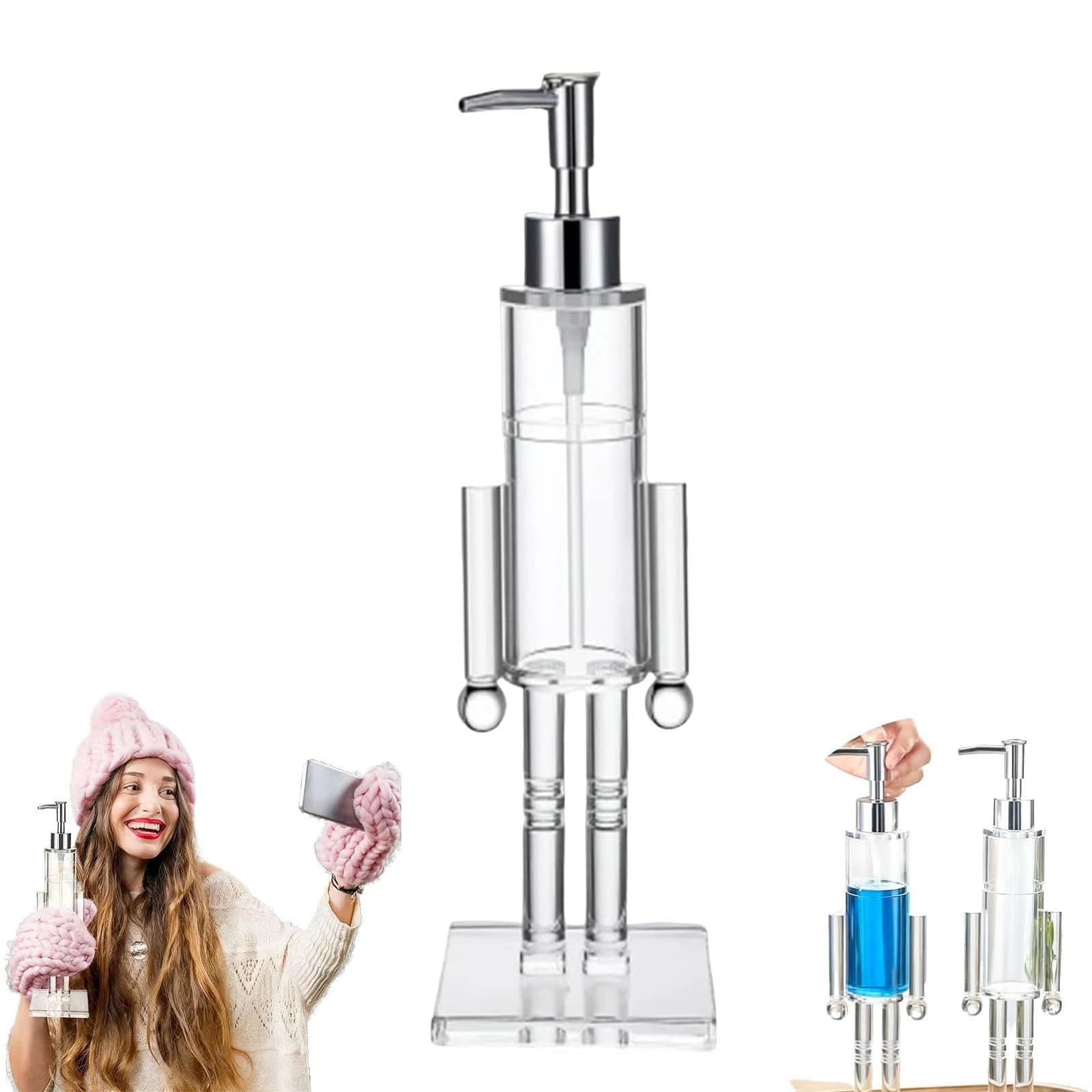 Nuovo dispenser di sapone Schiaccianoci Dispenser di sapone liquido Schiaccianoci in plastica Decorazioni natalizie 2026