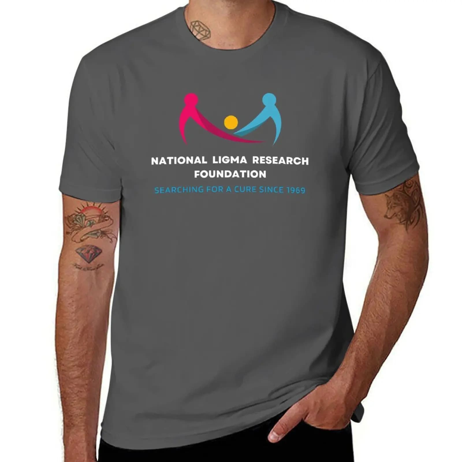 National Ligma balls meme research foundation T-shirt Performance Workout Short Sleeved T-shirt