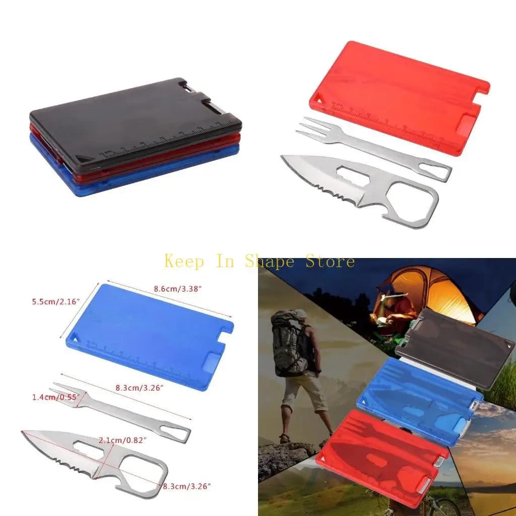 Card per attrezzatura per sopravvivenza per campeggio per le attrezzature per sopravvivenza per campeggio per attrezzatura