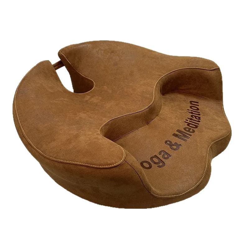 Memory Cotton Cushion Yoga Cushions Meditation Sedentary Ergonomic Floor Cushion Interior Adult Premium Soft Hip Support Pillow