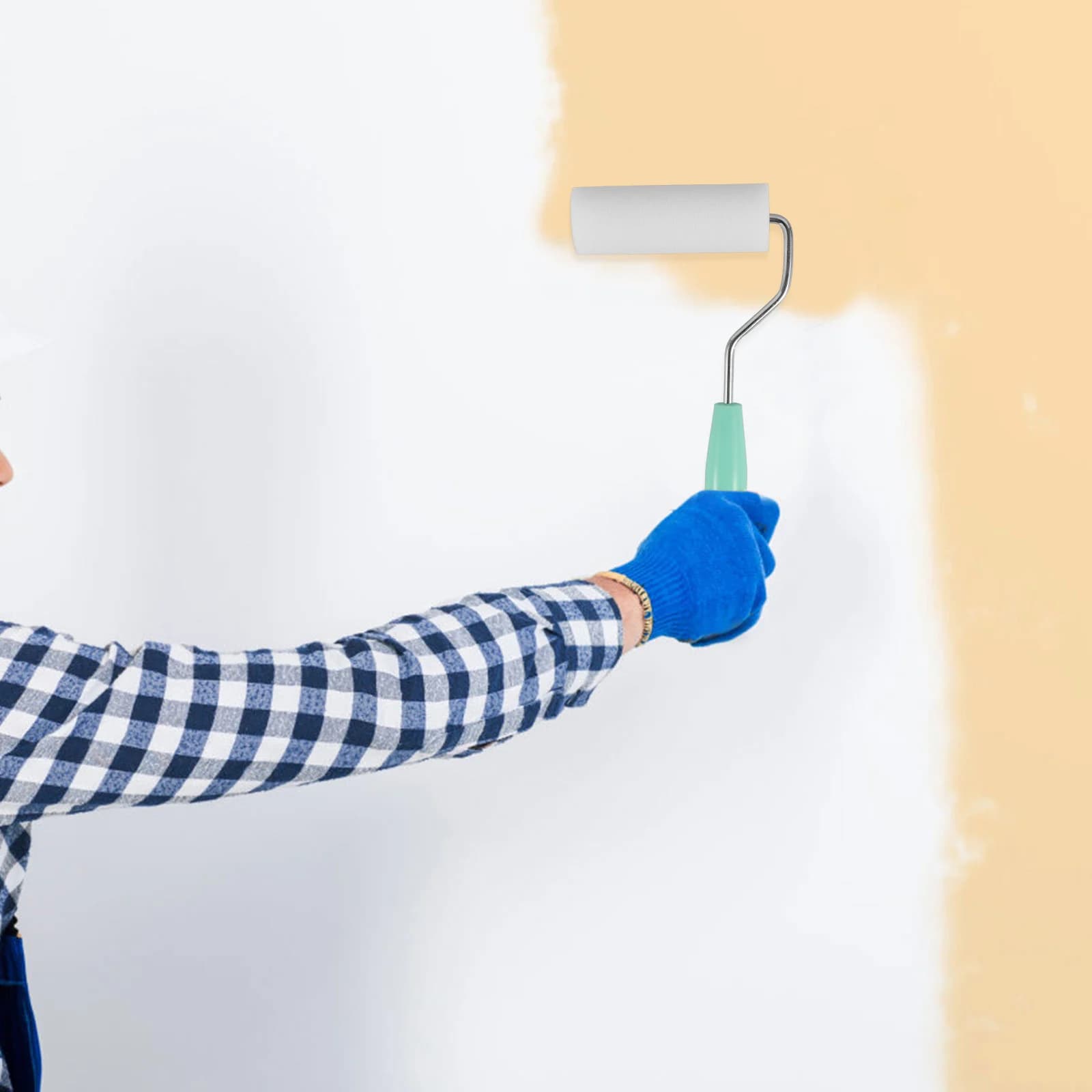 High Density, Lightweight and Compact Sponge Rollers for Wall and Furniture Painting, for Oil, latex and Water Base Paints