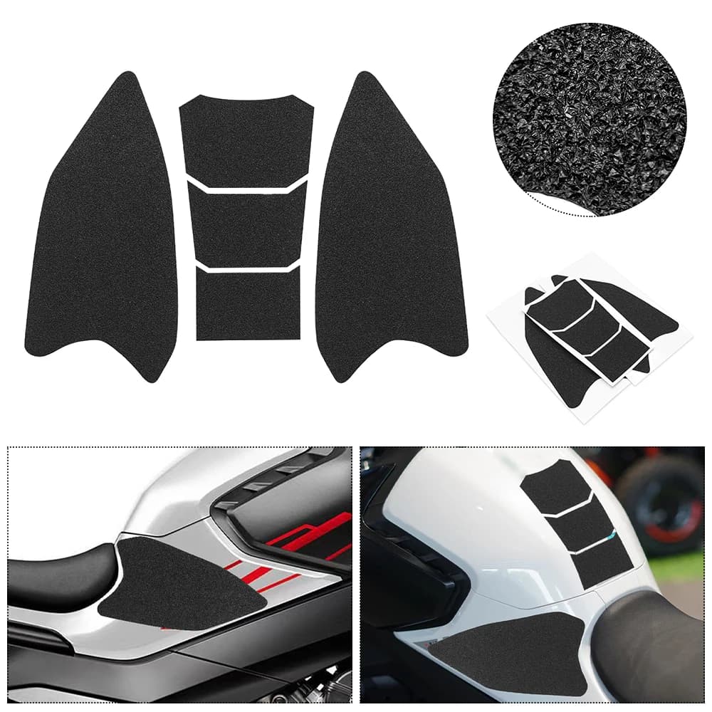 Per CFMOTO 800NK 800 NK NK800 CF800NK 2023 + Moto Adesivi In Gomma Rilievo Del Carro Armato Della Protezione Lato antiscivolo Decalcomanie di Protezione