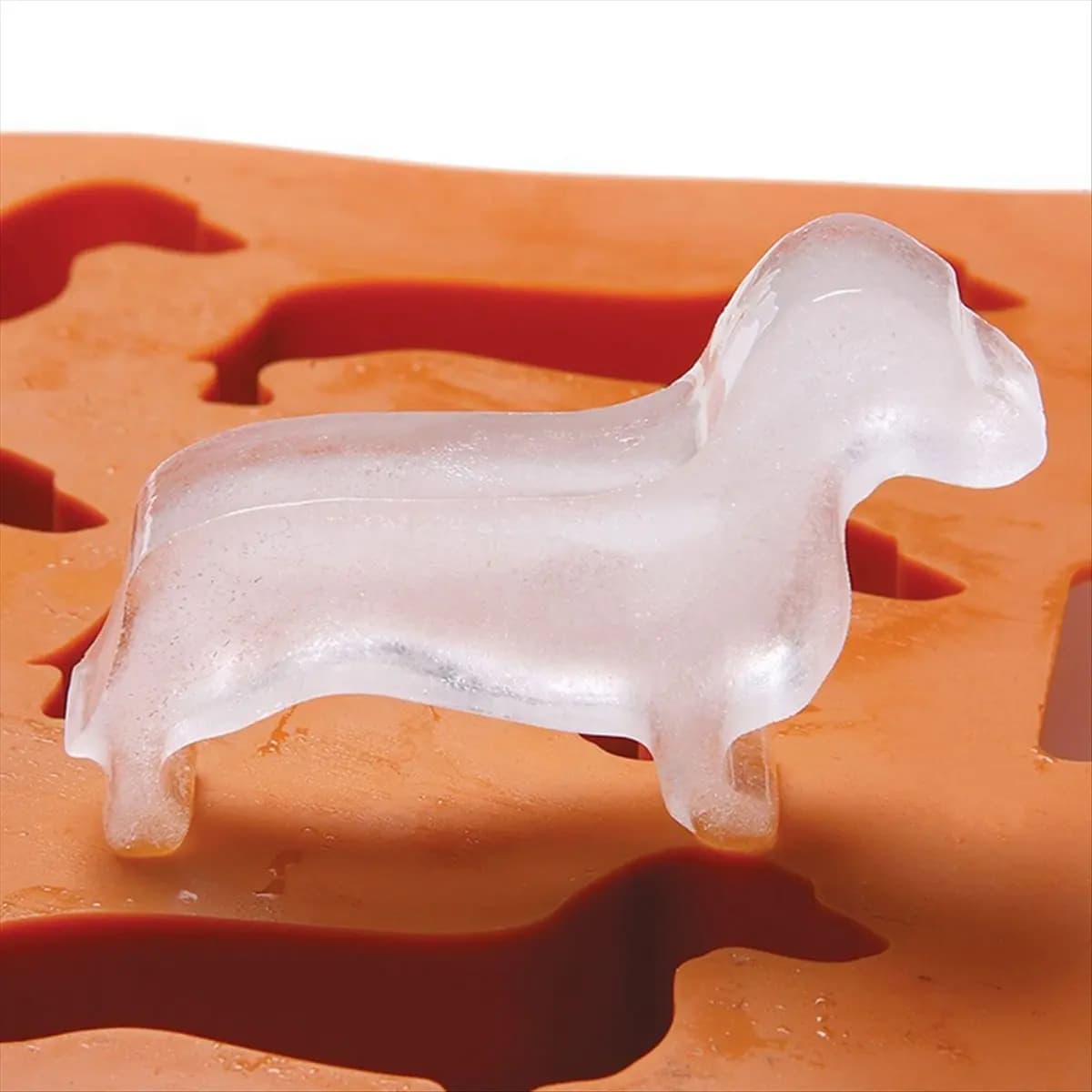 Stampo in silicone a forma di cucciolo di bassotto per cubetti di ghiaccio, cioccolato e biscotti, per uso domestico fai da te, utensile da cucina, blu