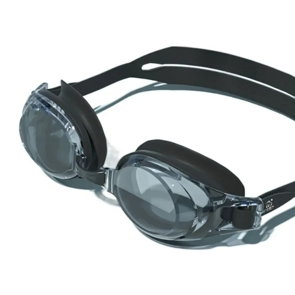 Anti-fog Swim Goggles 0~-9.0 Silicone Mirror Frame Diving Swimming Goggles with Elastic Bungee Strap Clear Vision