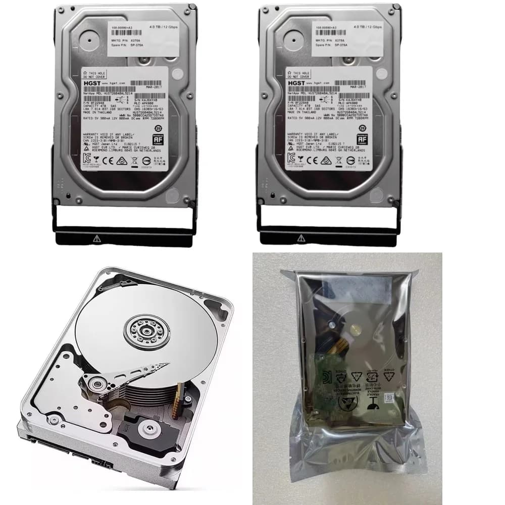 Disco Rigido SAS da 4TB 7200 RPM 12Gb/s per DS460C, X375A, X375A-R6, Server NAS, HDD Interno per Imprese