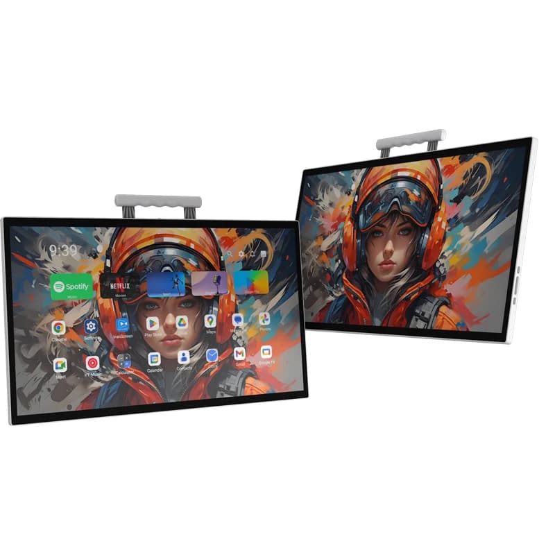 OFD 27" Touch Tv With Speaker 27 Inch Smart Portable Tv Monitor Floor Stand Tablet