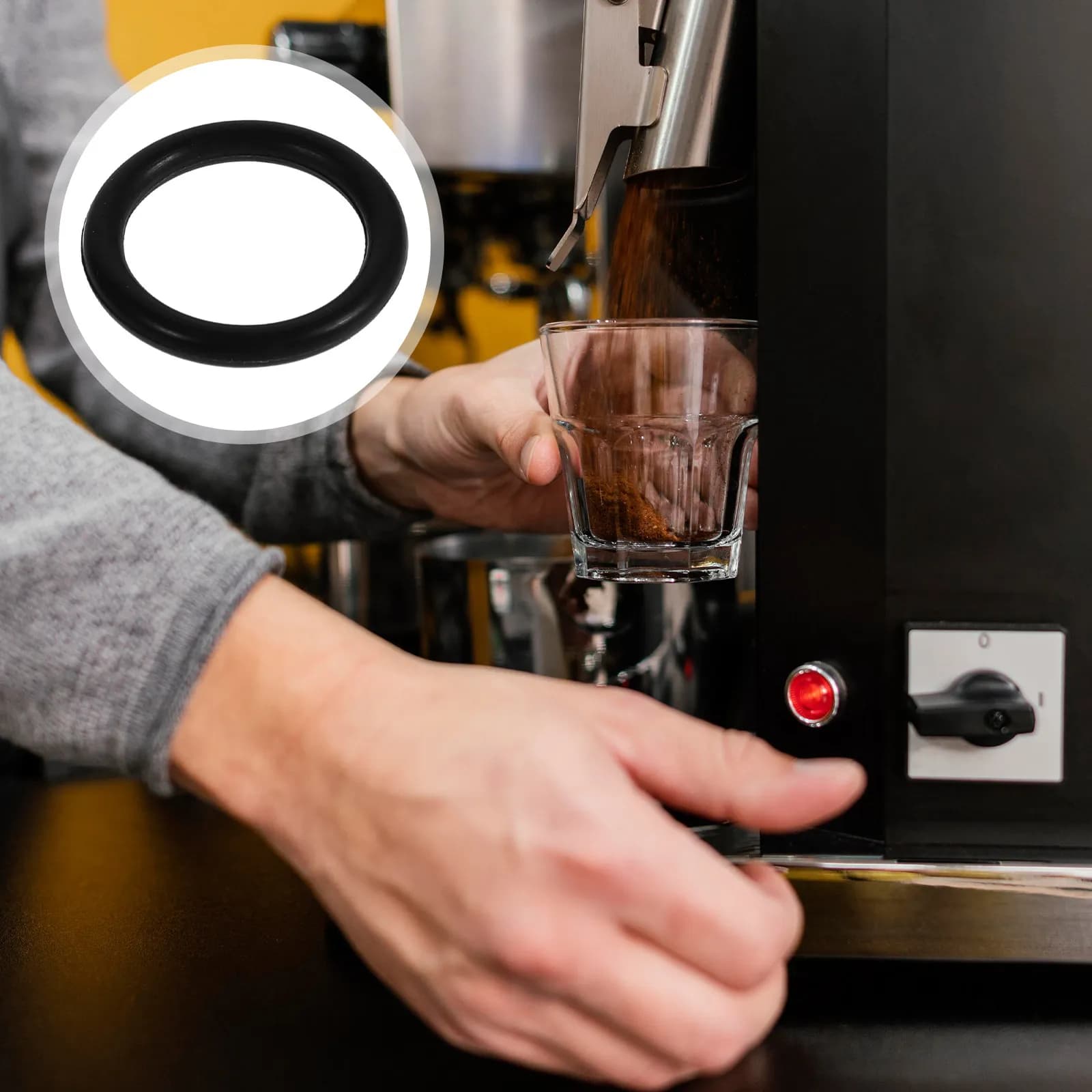 100 Pezzi O-Ring per Erogatori, Guarnizioni di Ricambio per Valvole, Set di Guarnizioni Anti-Perdita per Macchine Distributrici di Bevande