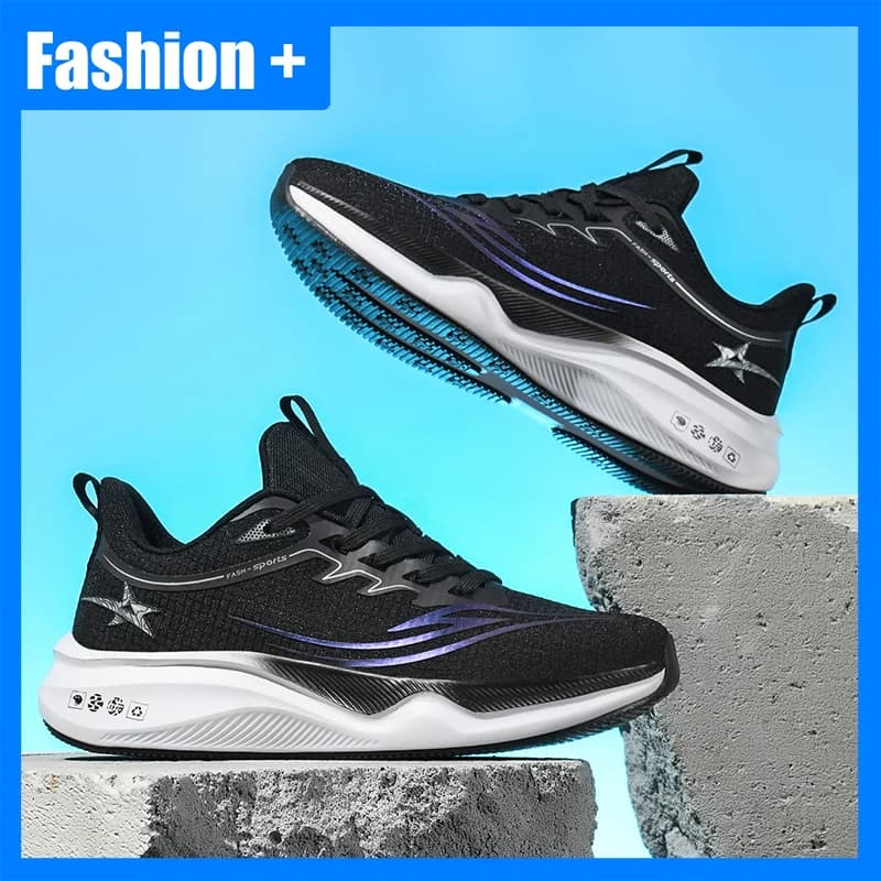Scarpe da Corsa Uomo Traspiranti Leggere Comode per Adolescenti Scarpe da Allenamento e Competizione 2026 Nuove Scarpe da Tennis con Fondo Piatto Resistenti all'Usura