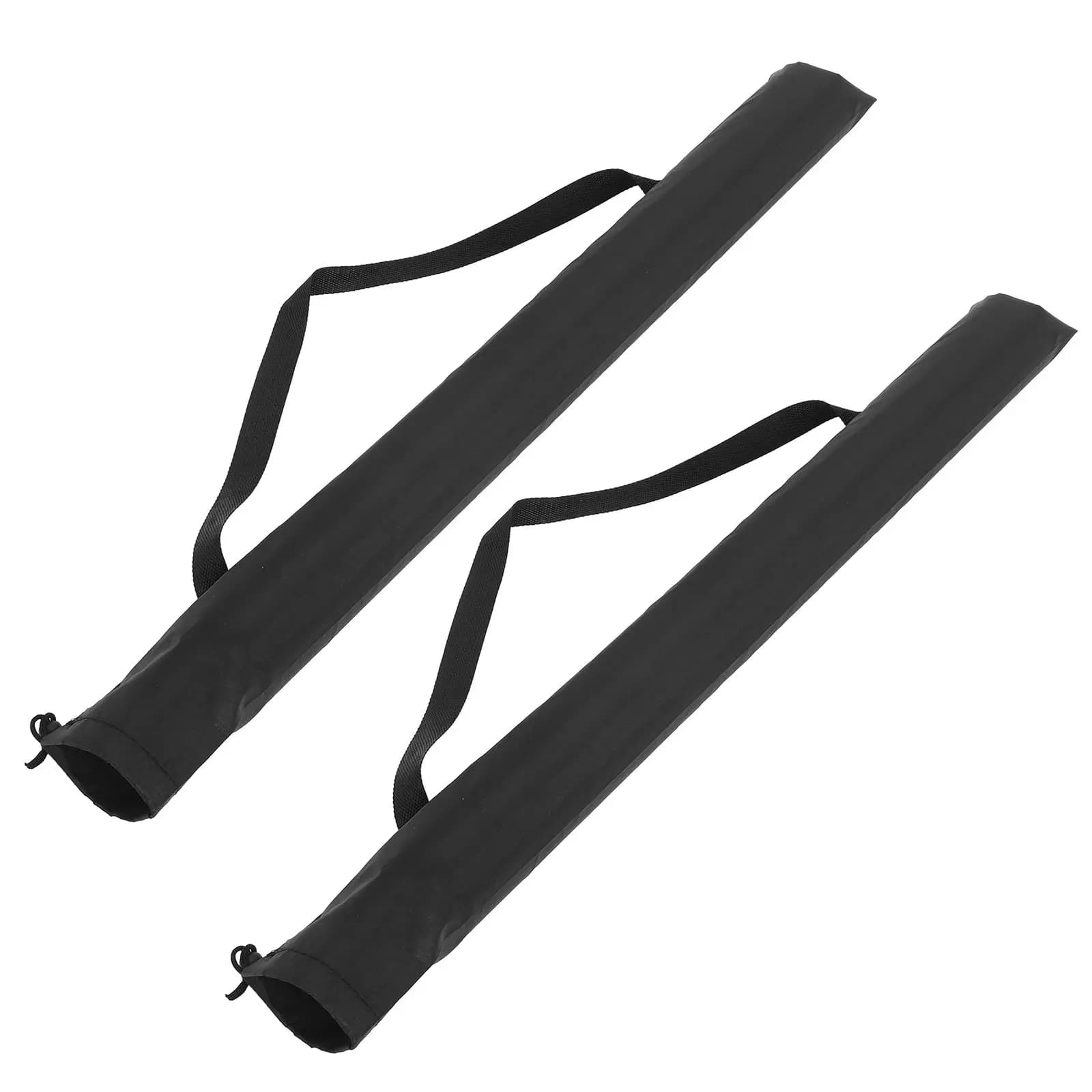 2 Sacche Portaoggetti con Coulisse a Fondo Rotondo per Ombrelli, Tende da Campeggio, Treppiedi, Canne da Pesca, Tappetini Yoga, Organizzazione per Esterni