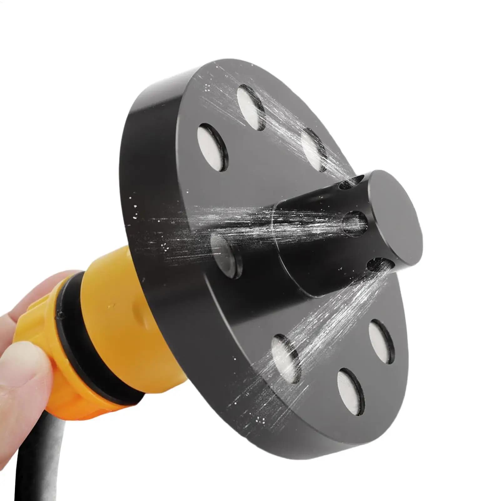 Pulitore del carrello con spazzola rotante - Attacco per idropulitrice a collegamento rapido per camion, SUV, auto per rimuovere sale, fango