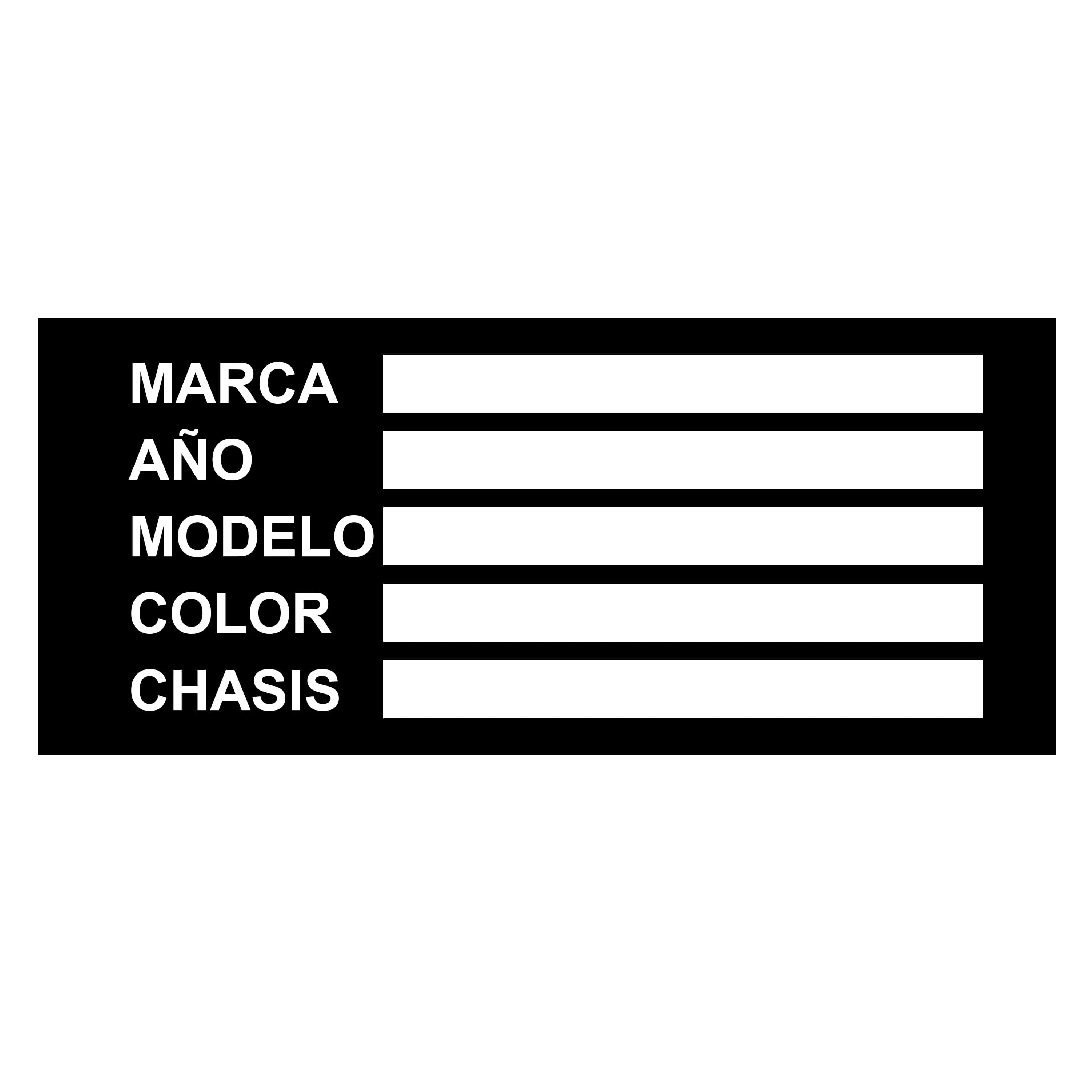 PIASTRA PELLE DA TRAILER incise oval or customized aluminium PLANTE PIASTRA ALL-VIN-CHASSIS-PLATES