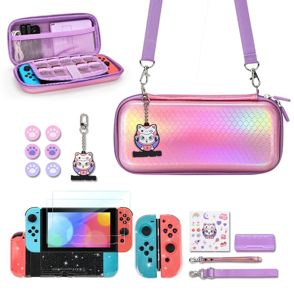 Accessories for switches Protective housing for portable travel scratch-resistant game console Protective Case for accessories NS