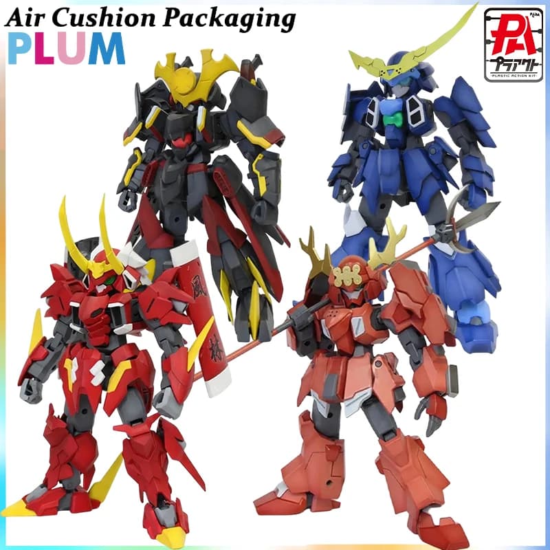 PLUM Genuine PLA·ACT Serie Kit in Plastica NON Scala 01 Date 02 Sanada 03 Oda 04 Takeda Action Figure Modello Giocattolo Fuori Produzione
