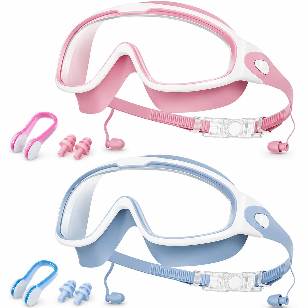2 Pack Adult Swimming Goggle