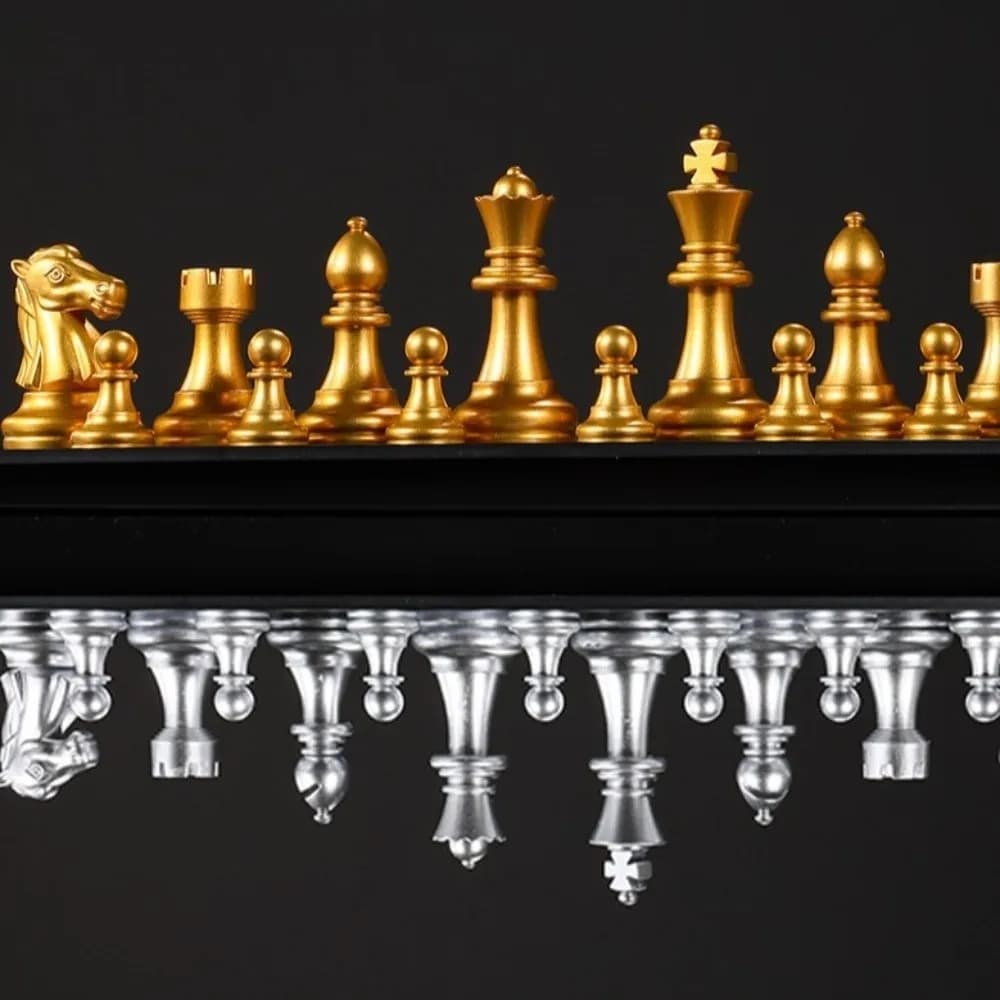 Universal 25/32cm Chessboard Magnetic Chess Set Folding Magnet Travel Board Game Set Plastic Portable English Chess Outdoor