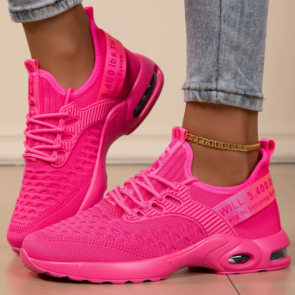Scarpe da ginnastica casual con plateau da donna Scarpe da corsa traspiranti in mesh Scarpe da tennis sportive estive robuste 2025 Scarpe vulcanizzate di lusso