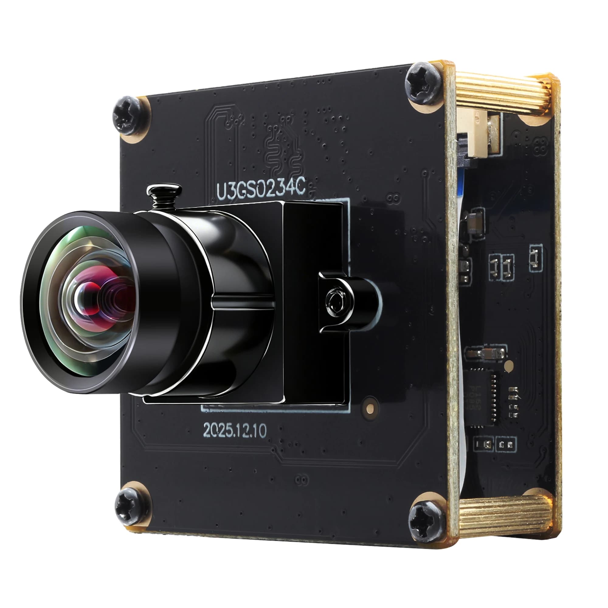 ELP 1200P 2.3MP Global Shutter USB 3.0 Camera Module High Speed 120fps 200fps Color Webcam UVC Plug and Play Industrial Camera