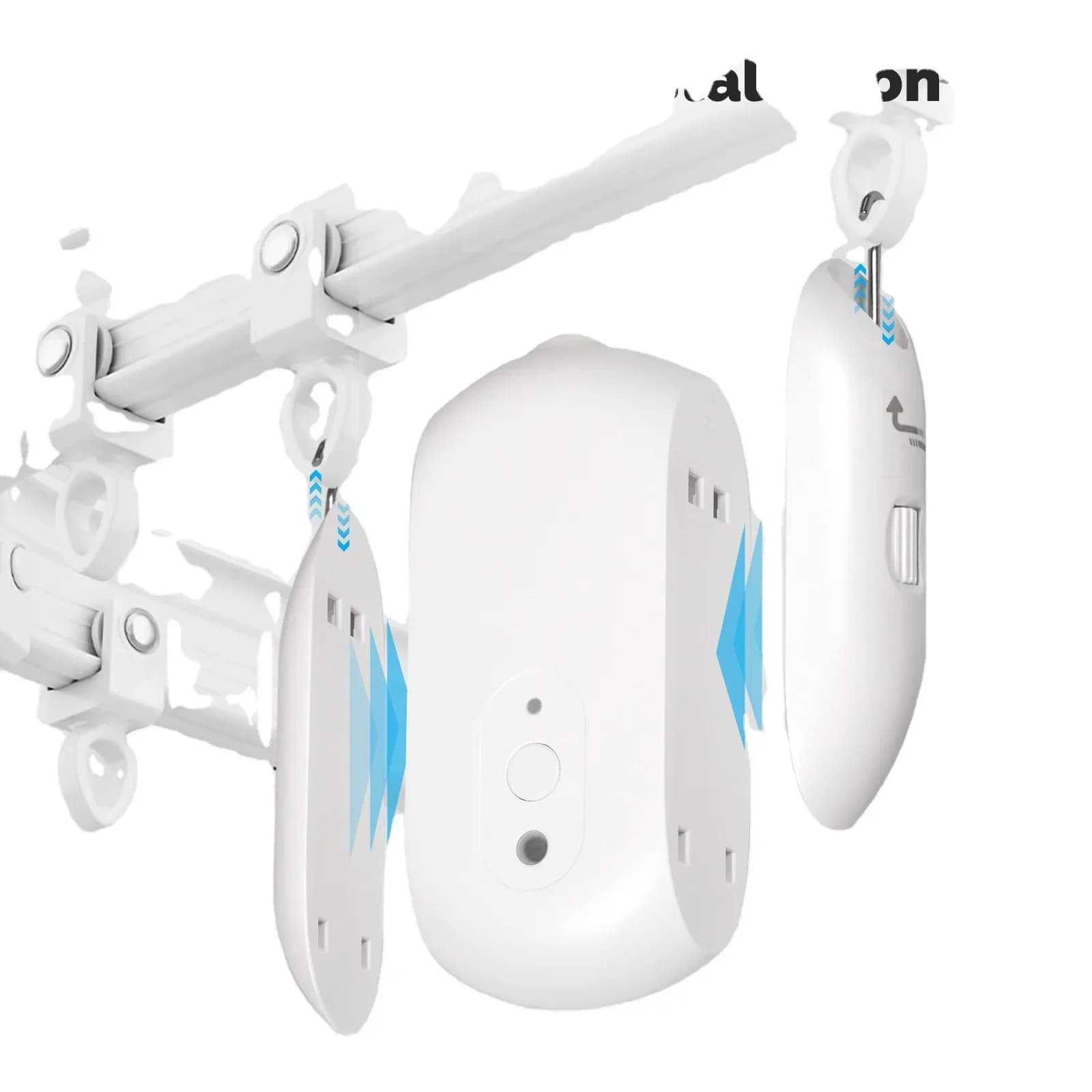 Tuya Smart Curtain Robot, Open Automatic Tent for Roman Auction, Wireless WIFI Motor with Remote Vocal Control