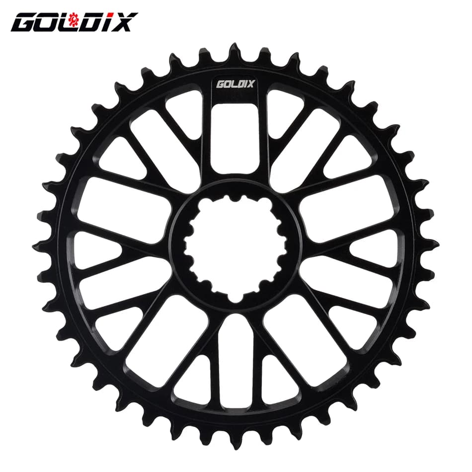 GOLDIX Ultralight GXP: Corone a Denti Stretti e Larghi a Installazione Diretta, Monovelocità, per Guarnizioni MTB e Bici da Strada
