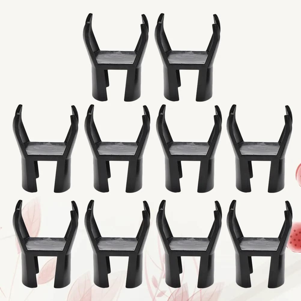 10Pcs Portable Ball Pick Up Retriever Putter Grip End Picker Claw Tool Golf Accessory Back Knee Protection Sucker Picker